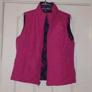 Vibrant Pink Women's Quilted Vest